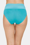 Zivame Anti-Microbial High Rise Full Coverage Tummy Tucker Hipster Panty (Pack of 2) - Multicolor — thumbnail 3